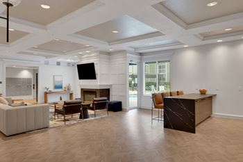 Spacious lounge area